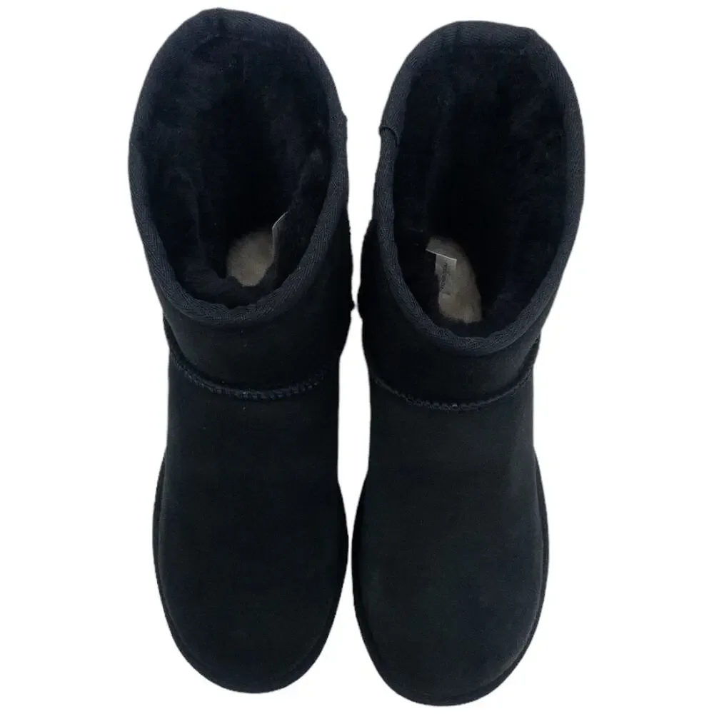 Authentic Ugg Classic Mini II Boots Black Women's Size 8